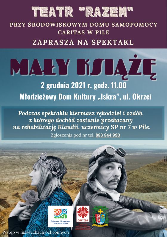 spektakl charytatywny "Mały Książę"